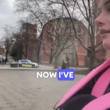 "Leave me alone, I'm scared!" Young German girl chased and harassed by fake