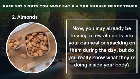 Over 50 5 Nuts You MUST Eat and 4 You Should NEVER Touch