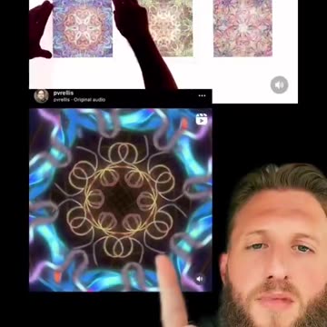 This guy used sound and light and a child appeared