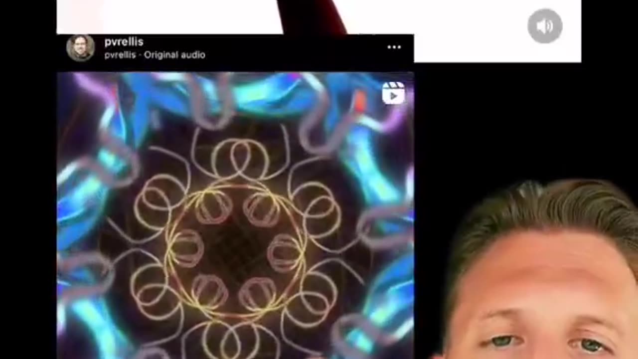 This guy used sound and light and a child appeared