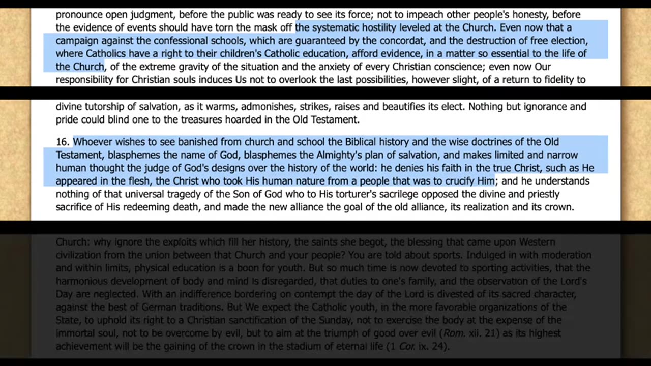 HOLOCAUST NARRATIVE 6: THE 'FINAL SOLUTION' IS NOT WHAT WE HAVE BEEN TOLD! | 2 of 2 (Scripture & Tradition | Father Mawdsley | 2025-01-03)