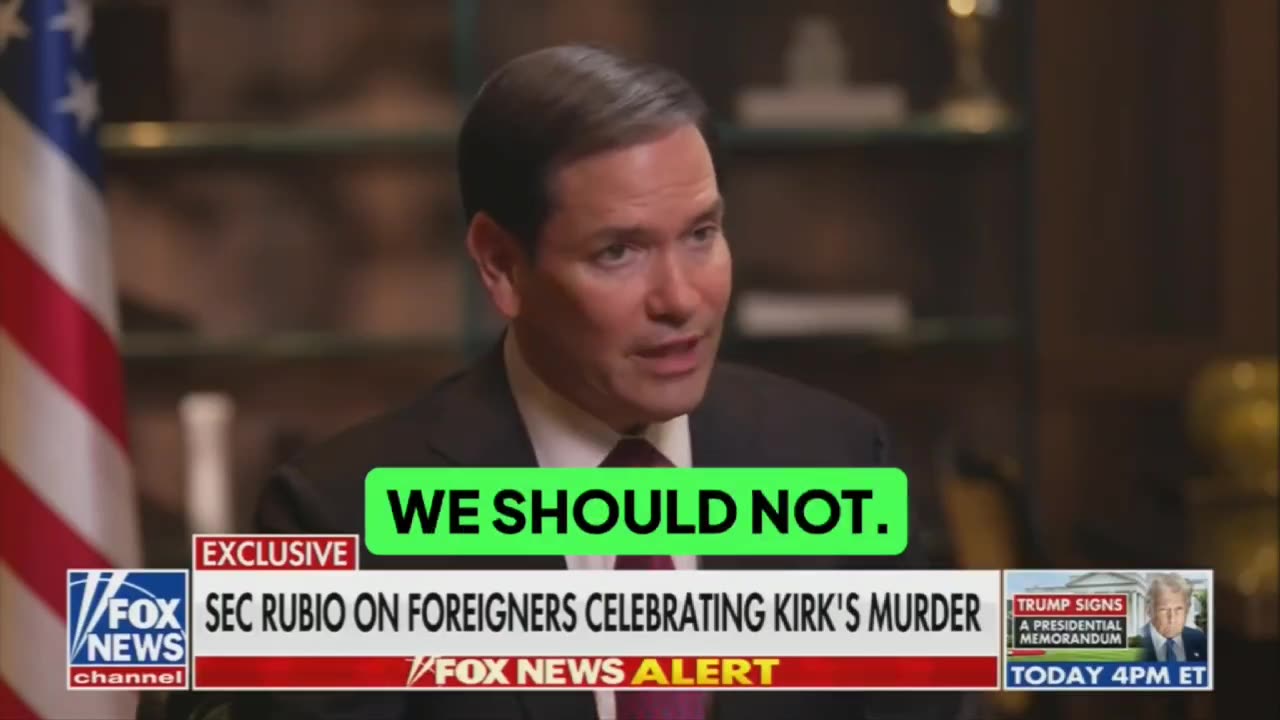 🇺🇸 Rubio says he will block and revoke visas