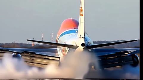 🛬Epic Landings! Airbus A380 & Boeing 747 Touchdown in Style✈️🔥 #AviationLovers