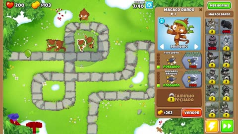 Bloons TD 6 Ape Field Easy Round 7