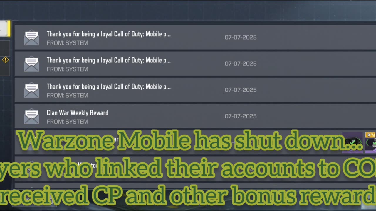 CODM Gave Me Free CP After Warzone Mobile Closed! 😱🎁
