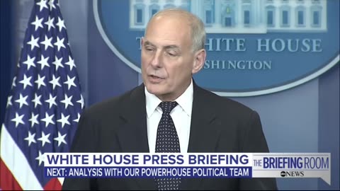 John Kelly explains the funeral process for a fallen soldier
