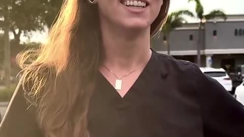 Woman who says America is "trash" attacks man after being confronted with basic facts