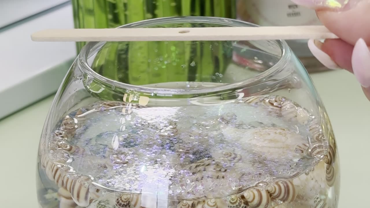 Mesmerizing Ocean-Inspired Candle Making