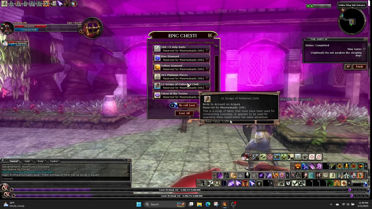 Ochre The Snitch DDO