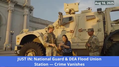 National Guard & DEA Flood DC’s Union Station — Crime & Homelessness Vanish Instantly 🔥