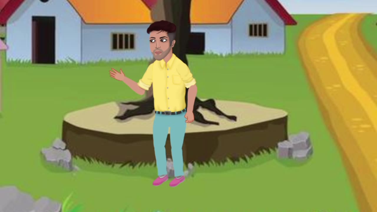 New cartoon animation story in Hindi 2000 character