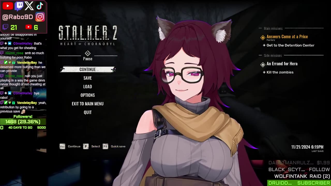 🔴[LIVE]STALKER 2 GOT ME GOIN~ [PART 2]☣️☢️ [vod archive]