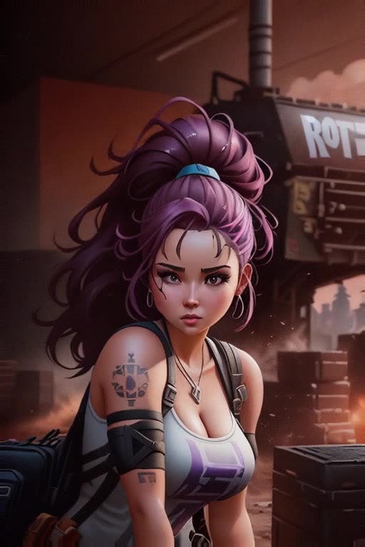 Serena Ai Animated Anime Girl