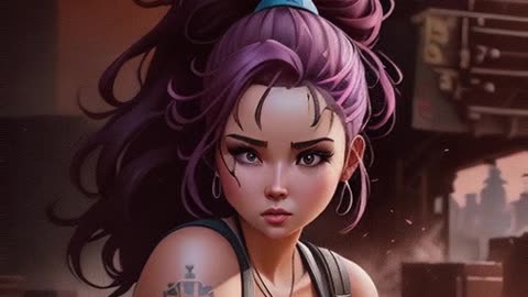 Serena Ai Animated Anime Girl