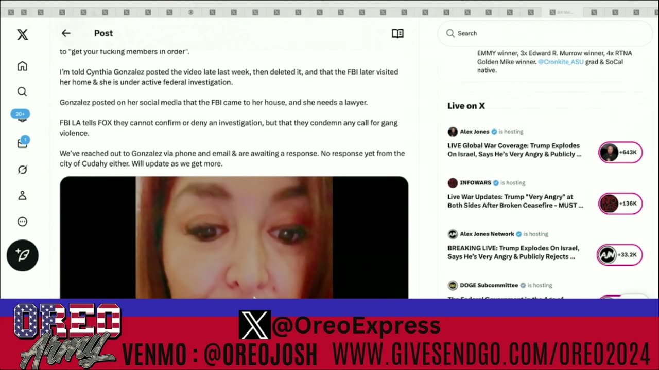 Trump Impeachment Fails - Cudahy CA Mayor Calls on Gangs to Attack ICE, FBI Investigating - More