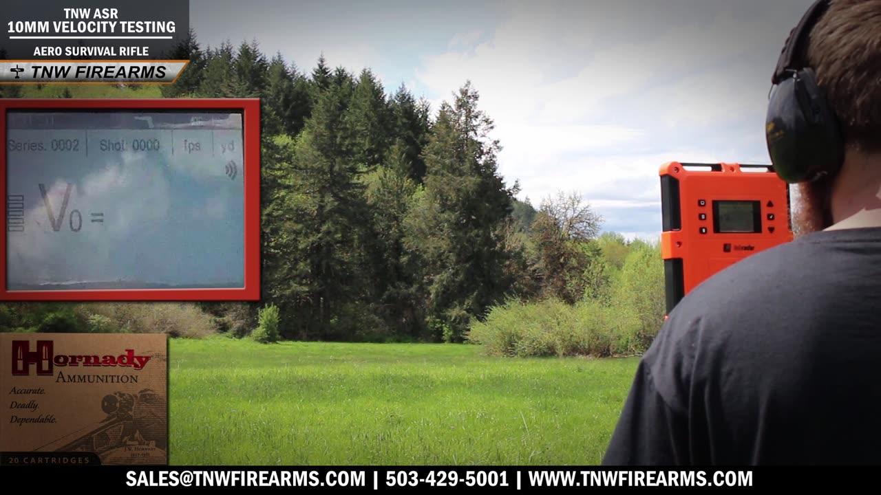 10MM Velocity Testing Using the Labradar Aero Survival Rifle