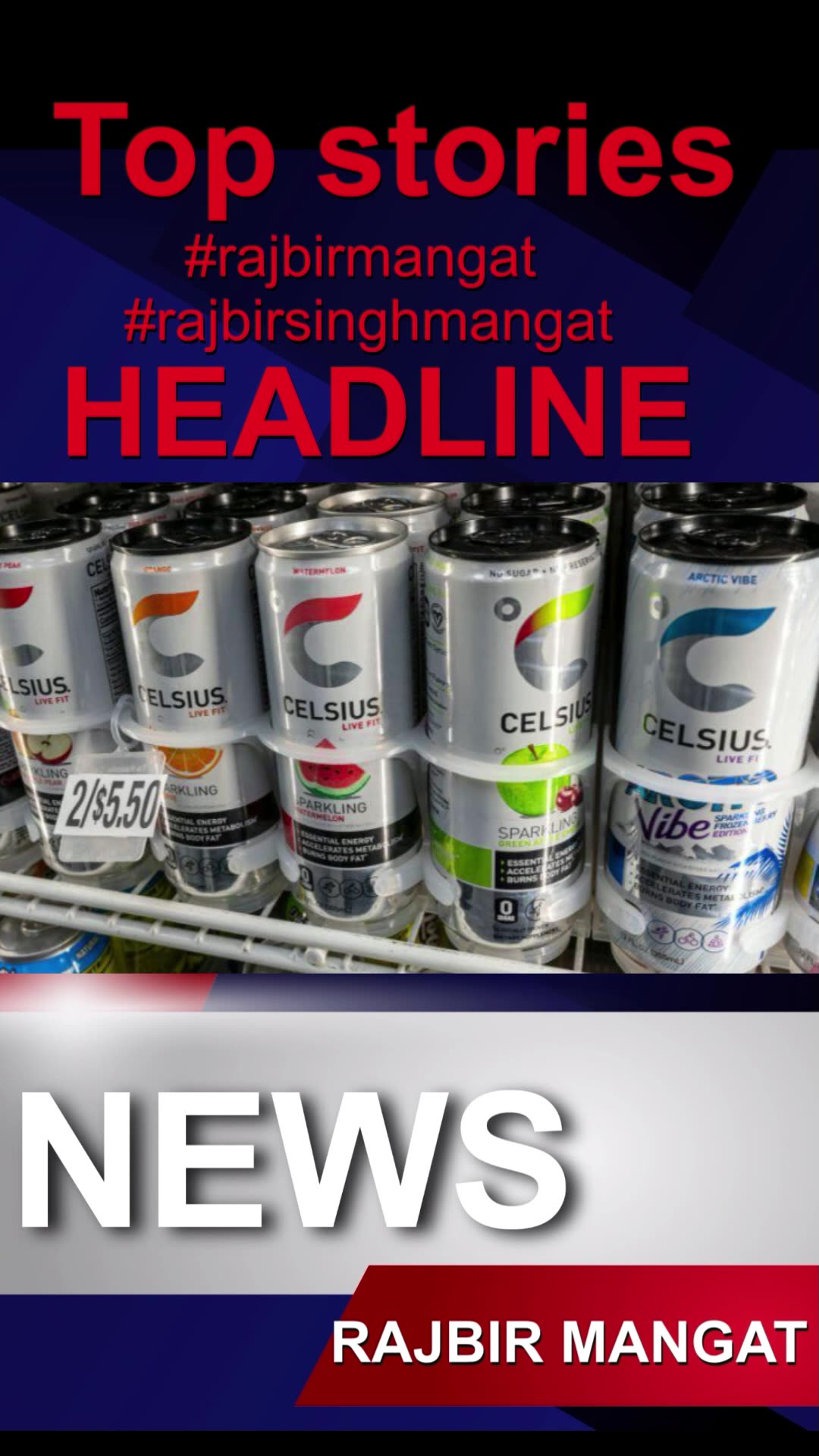 Warning issued after US energy drink cans accidentally filled with vodka