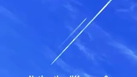 Con trail vs Chemtrail