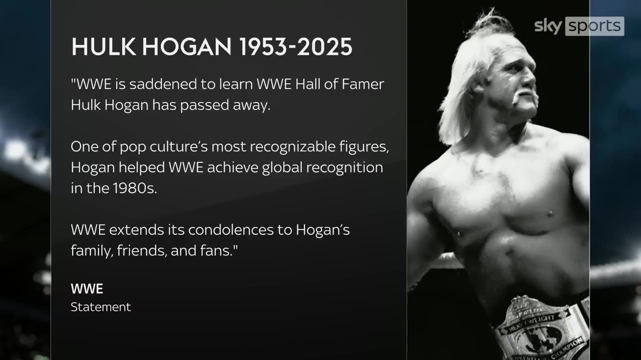 WWE Legend Hulk Hogan Dies at 71 – End of an Era
