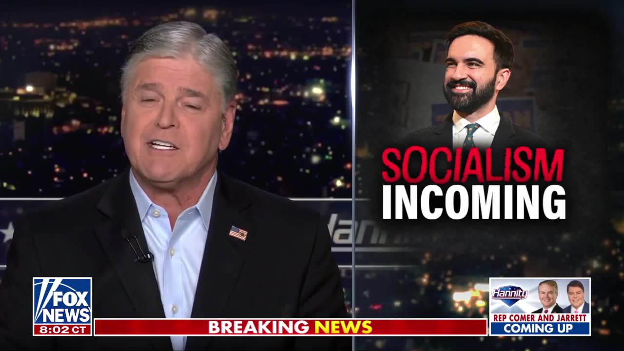 HANNITY ASKS: Is There Anyone in the Democratic Party Who Will Stand Up to Marxist Mamdani?