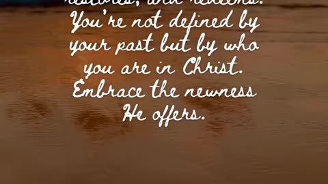 What part of your life is He transforming today? 🌟