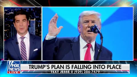 POTUS Posts Fox's "Jesse Watters on Trump in Davos" Segment