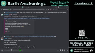 Earth Awakenings - Livestream 1 - #4024 - Live on Rumble/Youtube/X-Twitter/Twitch