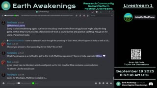 Earth Awakenings - Livestream 1 - #4027 - Live on Rumble/Youtube/X-Twitter/Twitch