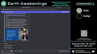 Earth Awakenings - Livestream 1 - #4029 - Live on Rumble/Youtube/X-Twitter/Twitch