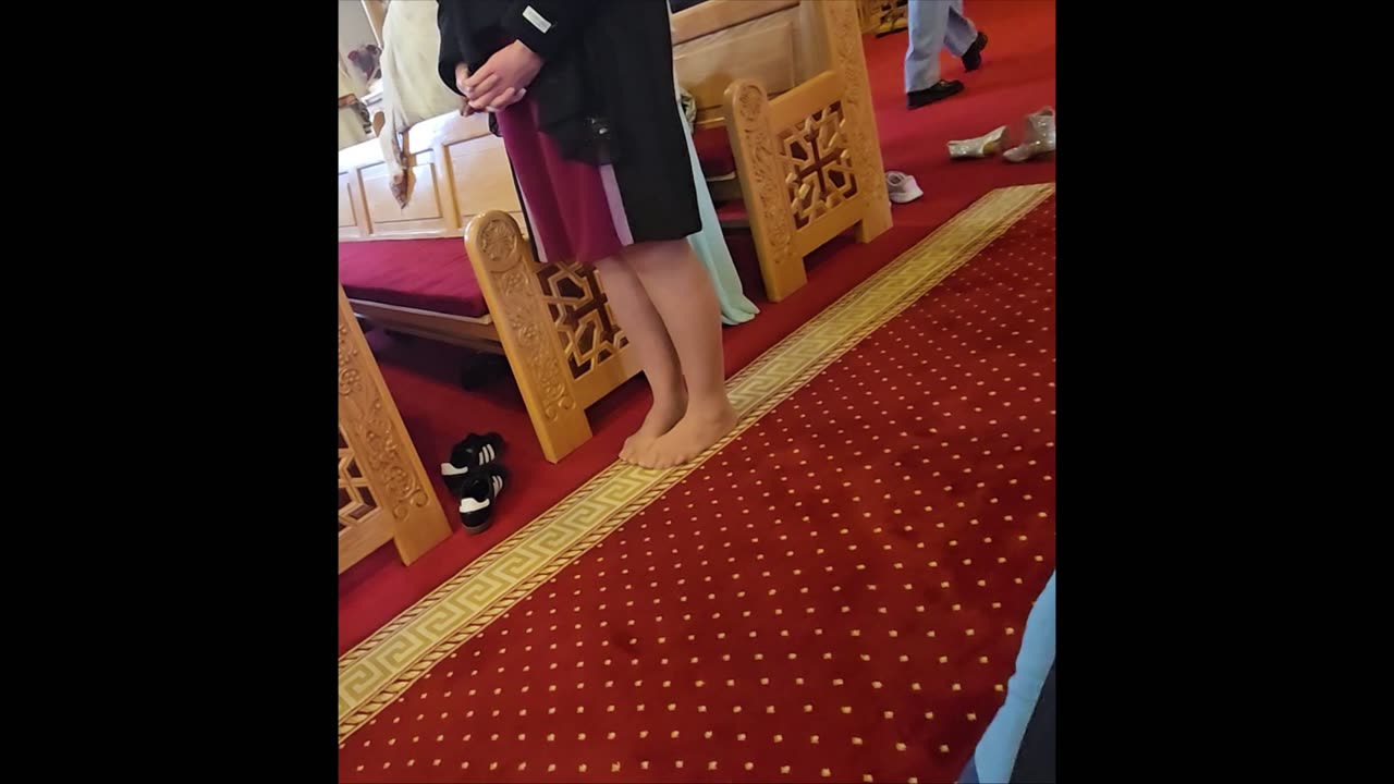 Church Pantyhose Feet.