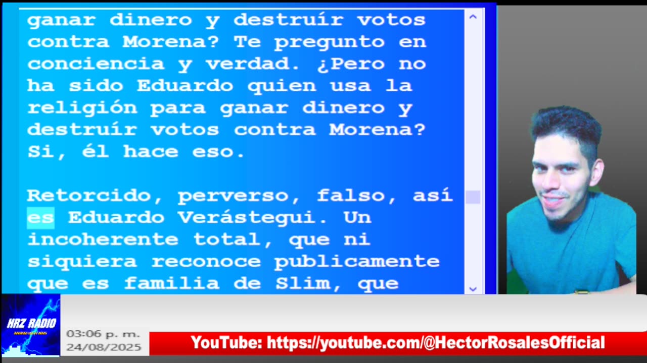 LOS EXCESOS DE P. JUAN RIVAS GUÍA ESPIRITUAL DE EDUARDO VERÁSTEGUI - LEGIONARIOS DE CRISTO Y SLIM