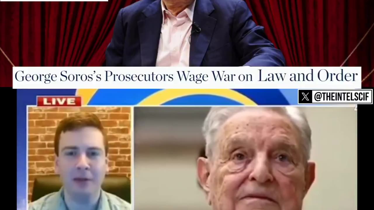 George Soros is one of the main players behind the curtain