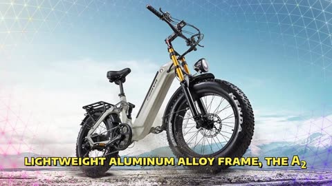 CEAYA A20 Pro Electric Bike 48V 20AH Battery Brushless Rear Hub Motor 20 Inch Electric Bike