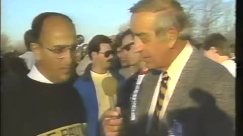 November 14, 1987 - Tom Mont Interviews Nick Mourouzis After Monon Bell Triumph
