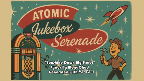 "Sunshine Down My Street" - Atomic Jukebox Serenade [Ai]