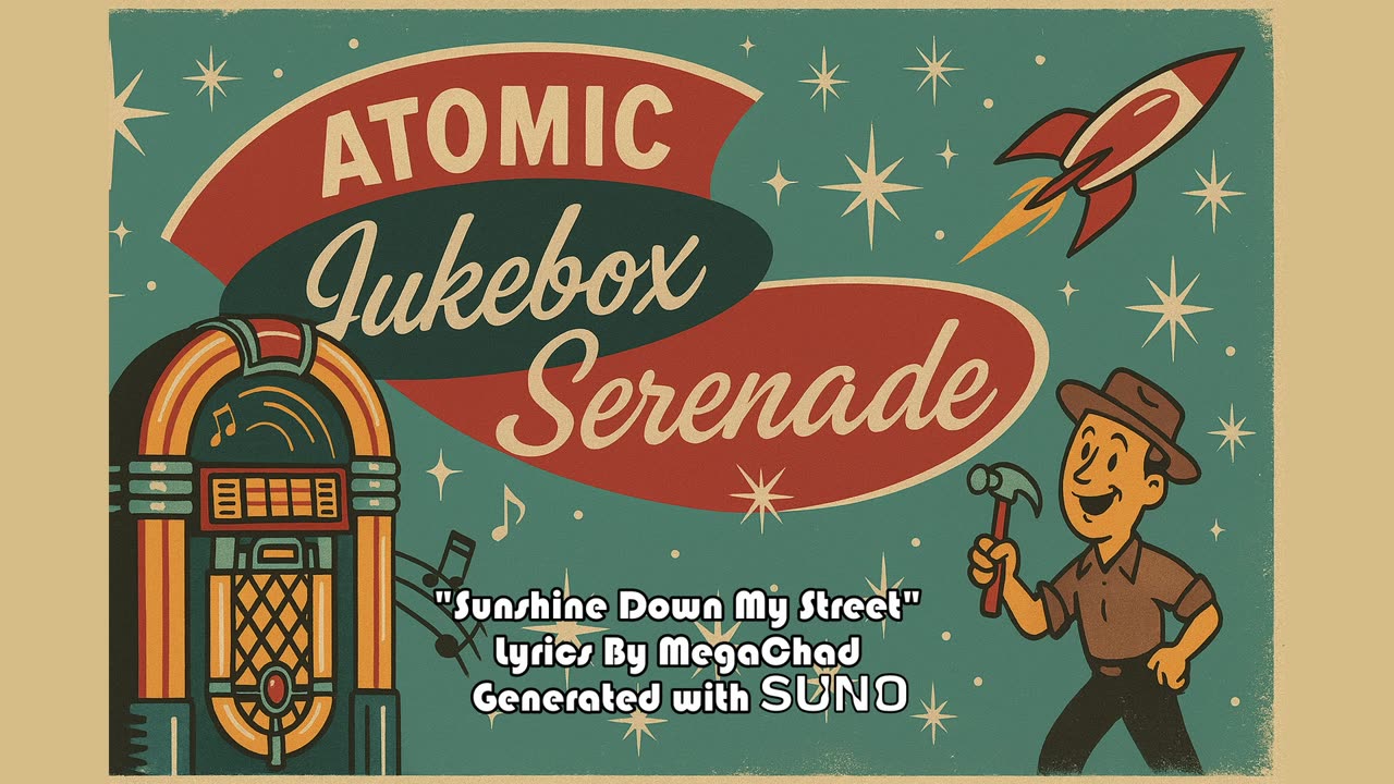 "Sunshine Down My Street" - Atomic Jukebox Serenade [Ai]
