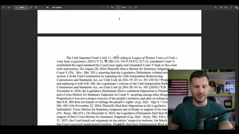 Robert Gouveia Esq. - Judge Orders NEW MAPS against Republicans!!