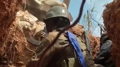 🪖💥 Myanmar War | Helmet Saves Soldier's Life in Intense Combat | RCF