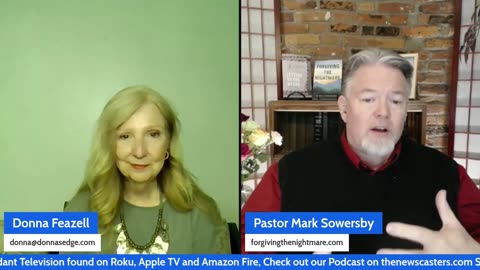 Donnas Edge | 05192025 | Pastor Mark Sowersby, Author of Forgiving The Nightmare | Abundant TV