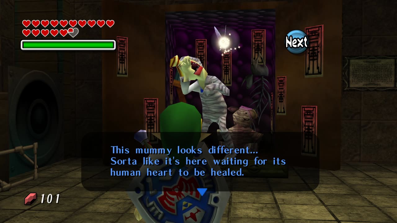 Legend of Zelda Majora's Mask - Healing Pamela's father