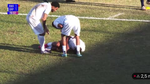 Gremio Prudente’s player injured attempting 'Siuuu' celebration