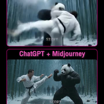 AI-Powered Scene Transitions in action | Story Board