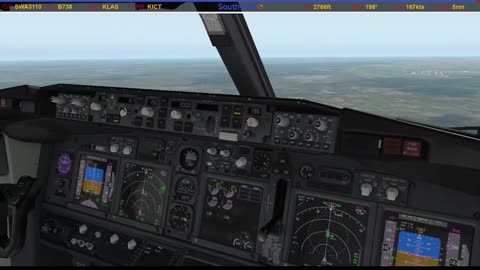 Landing in Wichita (KICT)