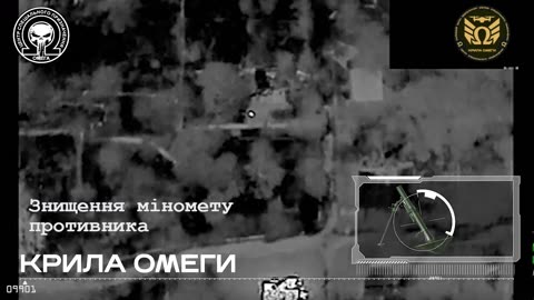 Perfect Drop Takes Out Russian Mortar Crew