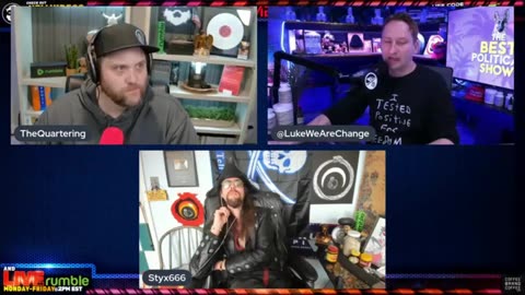 Styxhexenhammer666 Passing out on livestream. DRUNK? DRUGS?