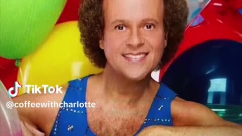 Did Richard Simmons have a headband or not? I remember his wearing one