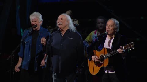 Here Comes The Sun (The Beatles cover) with Crosby & Nash - Paul Simon (acoustic)