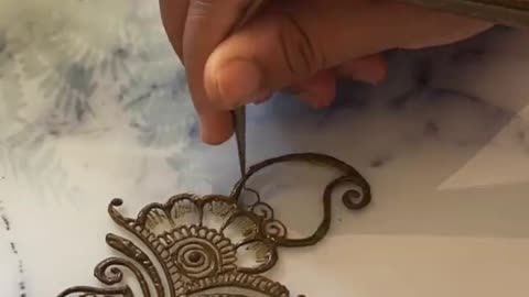 Henna Design Challenge Day-19 | Body Tattoo