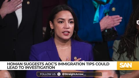 Tom Homan: AOC hired illegal immigrant, coached them to evade ICE; feds investigating.