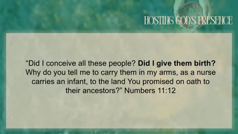 "The Presence of God & Motherhood" - Hosting God's Presence | 11 AM | Sunday, May 11, 2025